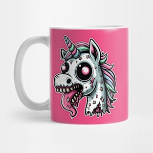 Zombie unicorn Mug